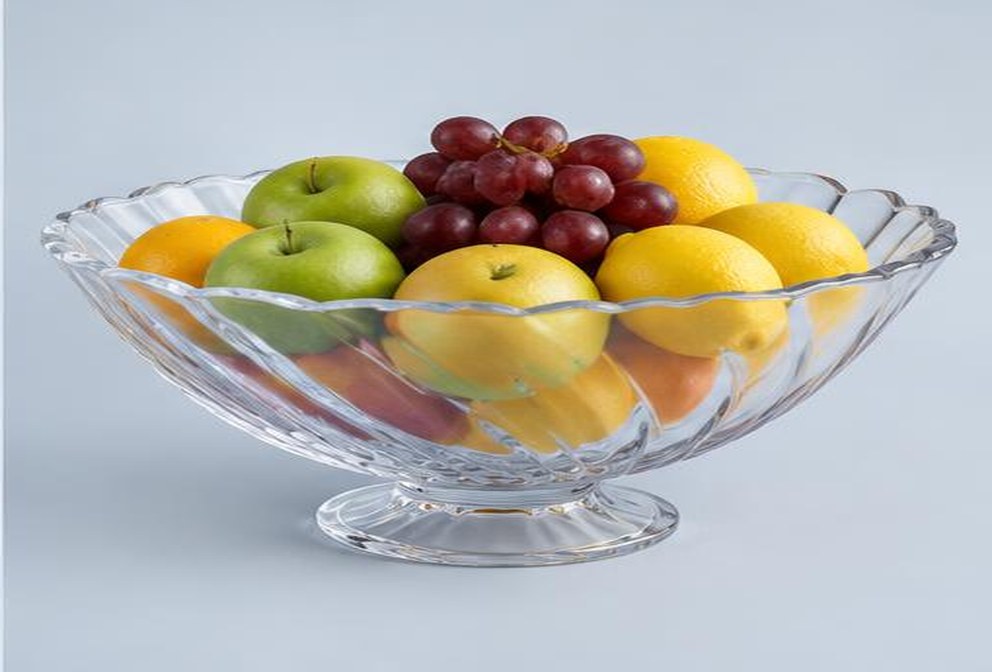 Fruteira de vidro